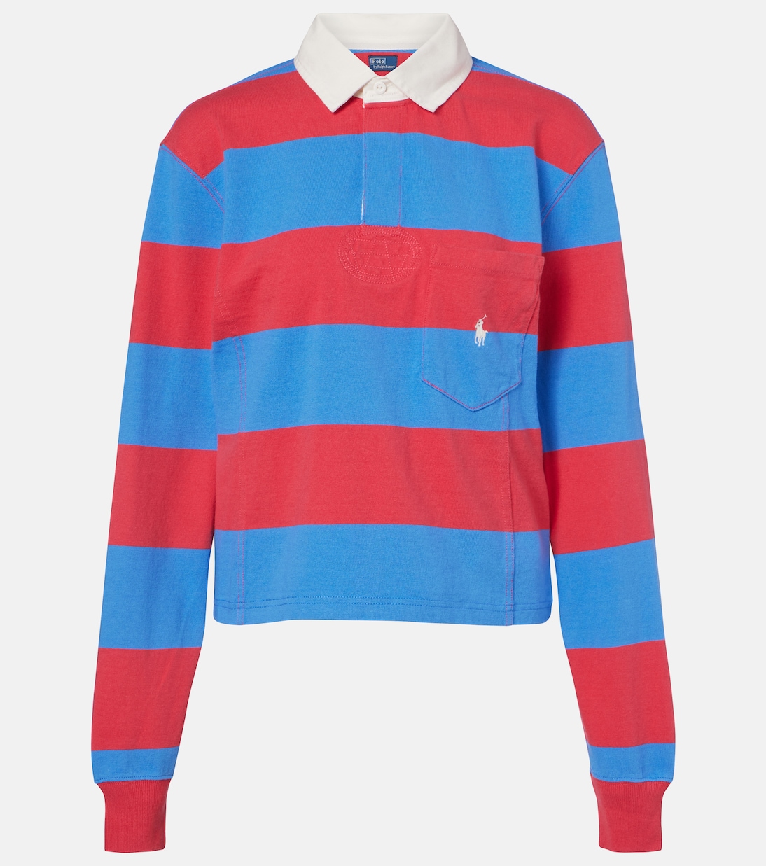 Striped cotton jersey polo shirt | Polo Ralph Lauren