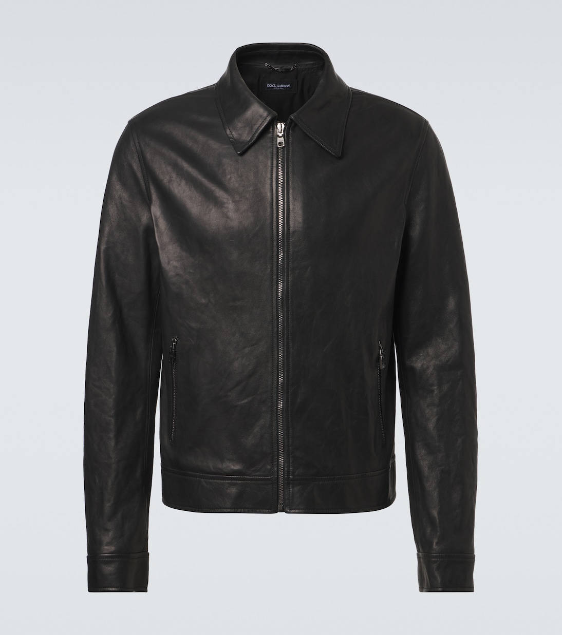 Leather blouson jacket | Dolce&Gabbana