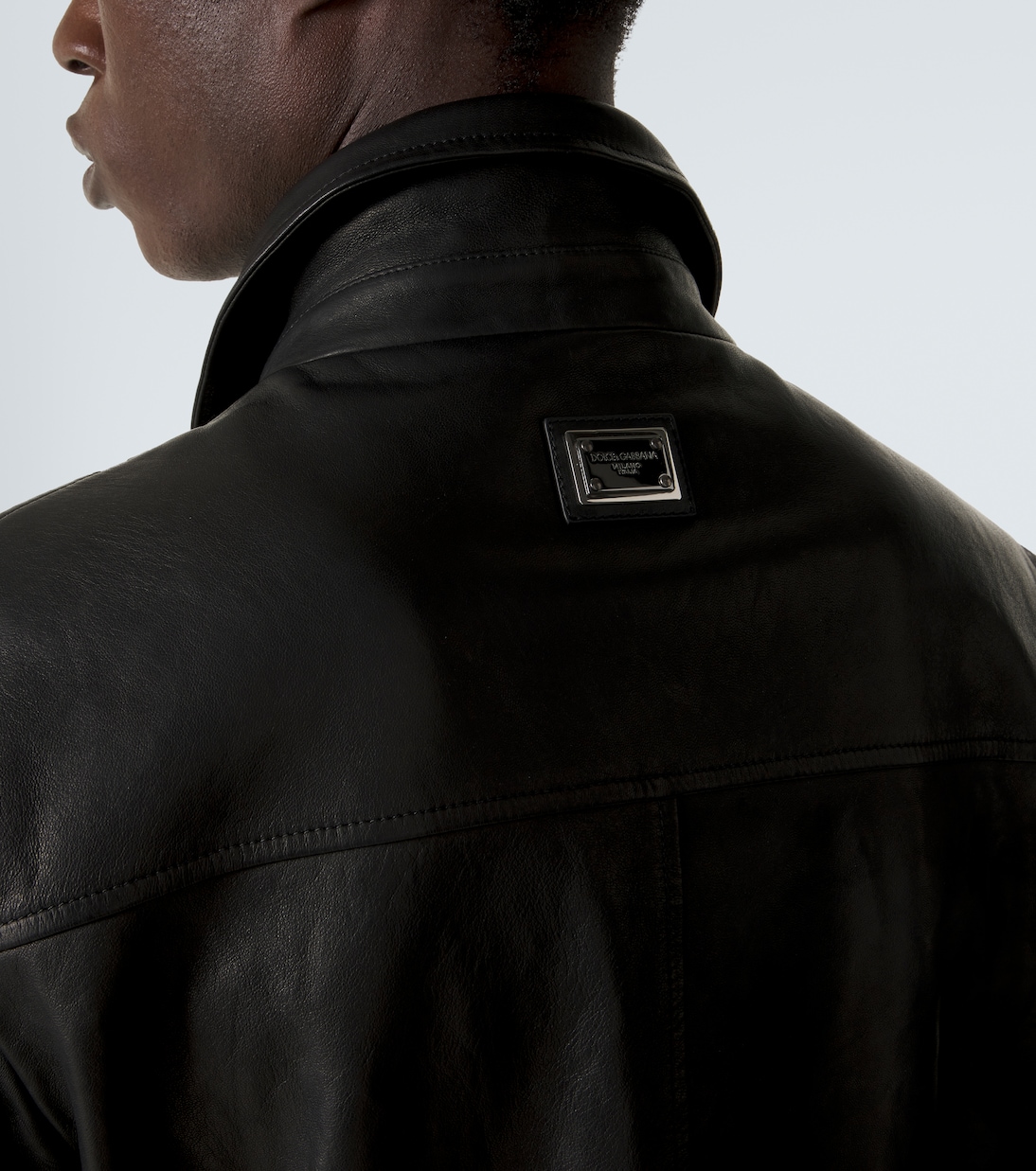 Leather blouson jacket | Dolce&Gabbana