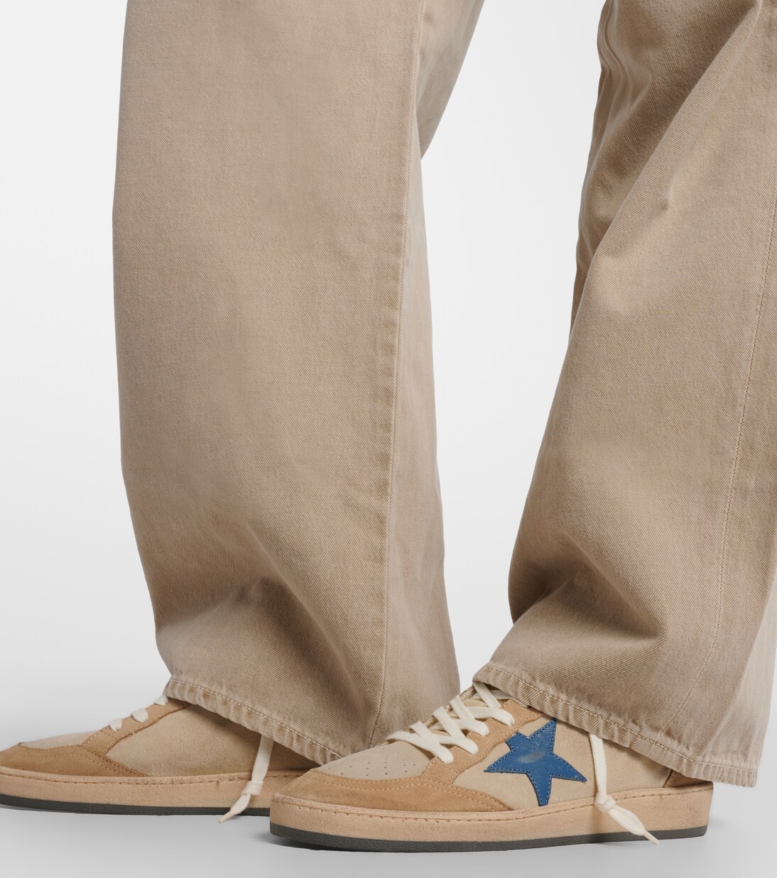 Sneakers Ball Star aus Veloursleder | Golden Goose