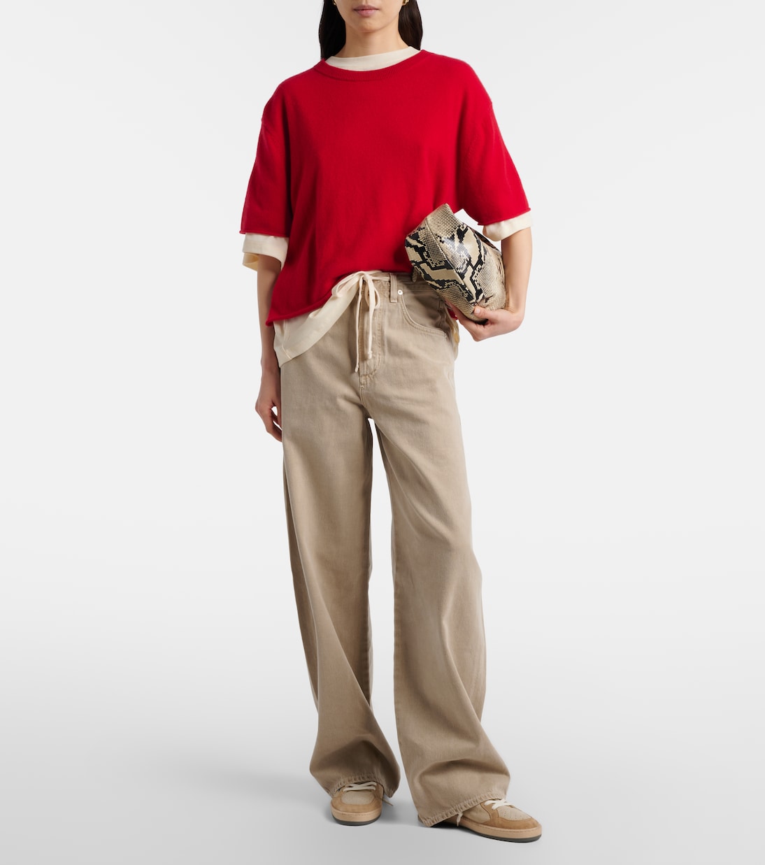 Sneakers Ball Star aus Veloursleder | Golden Goose