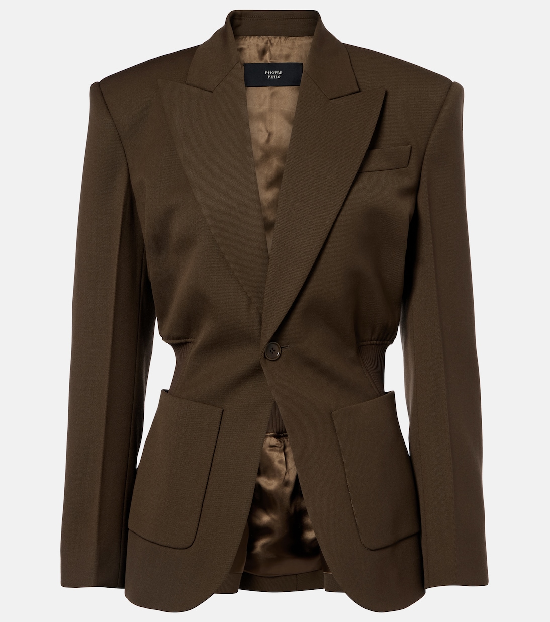 Kick wool twill blazer | Phoebe Philo
