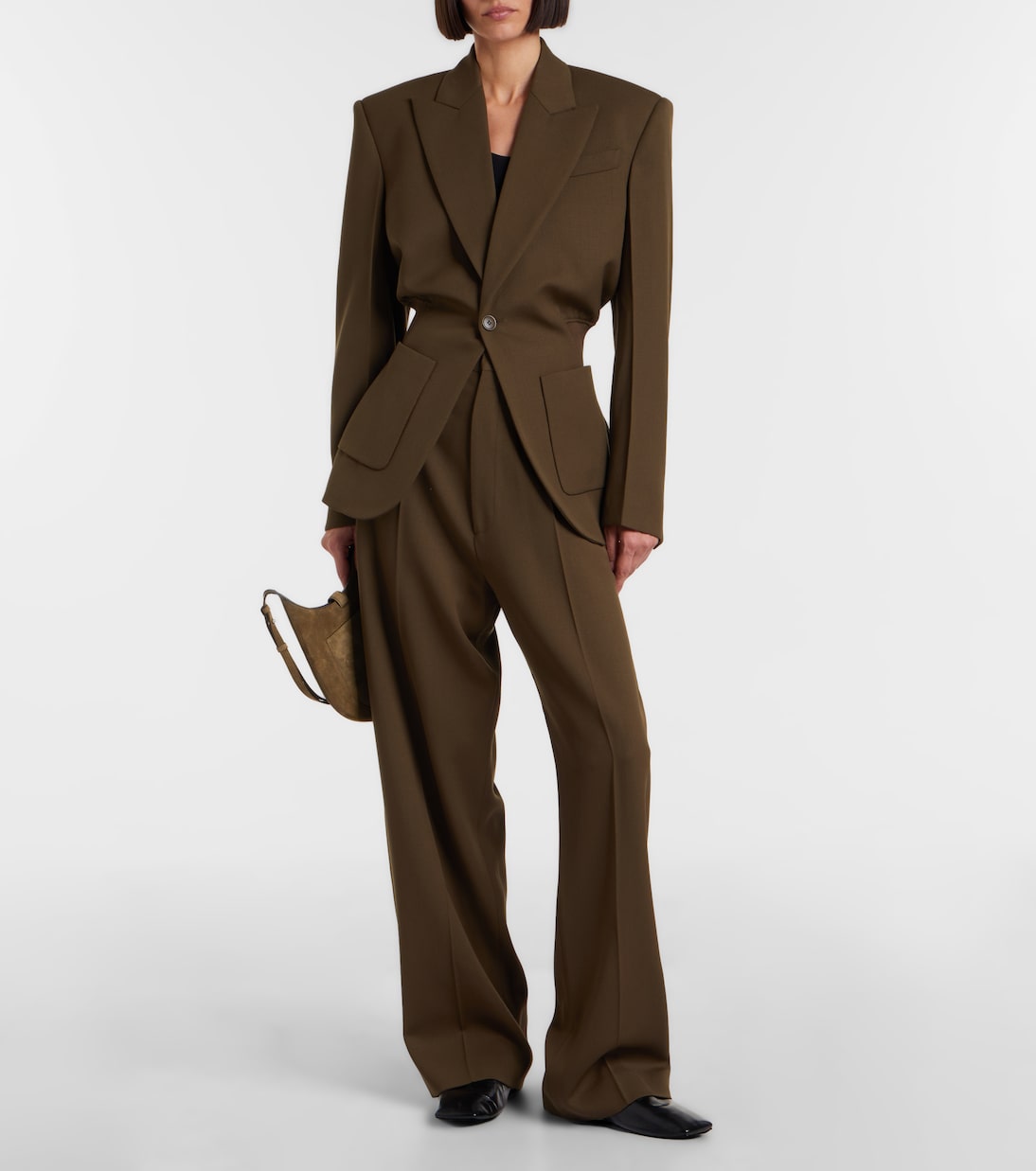 Kick wool twill blazer | Phoebe Philo