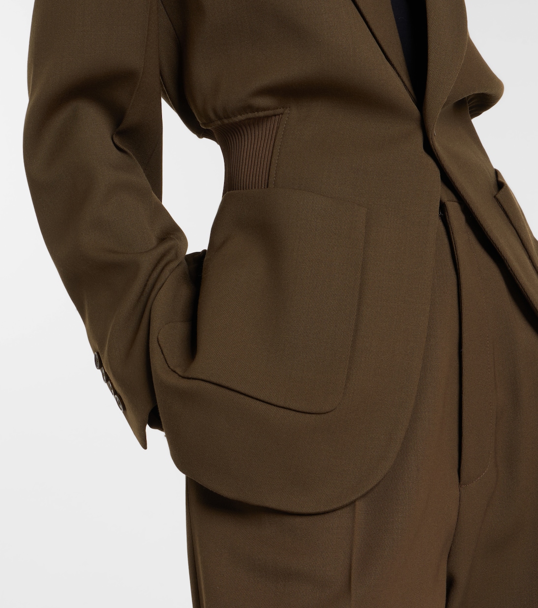 Kick wool twill blazer | Phoebe Philo