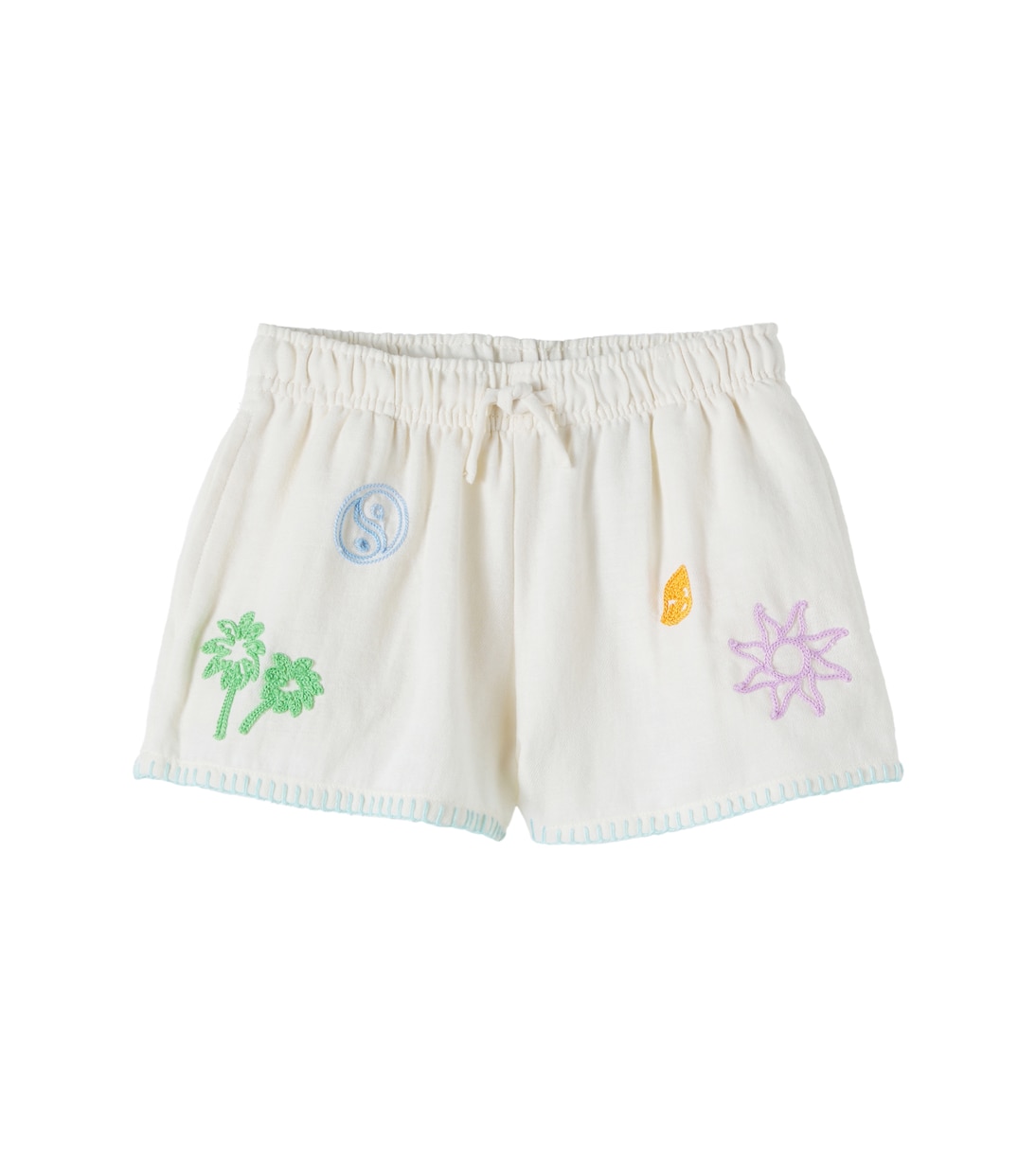 Annabella embroidered cotton shorts | Molo