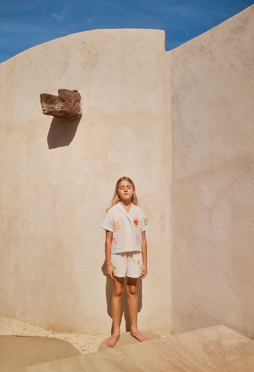 Bestickte Shorts Annabella aus Baumwolle | Molo