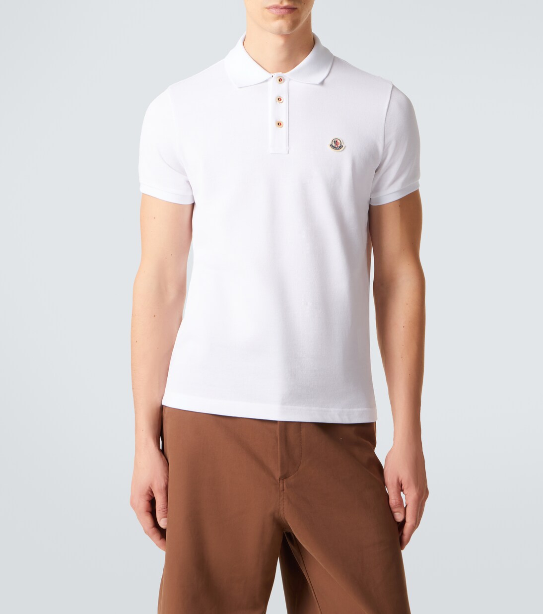 Polo de piqué de algodón | Moncler