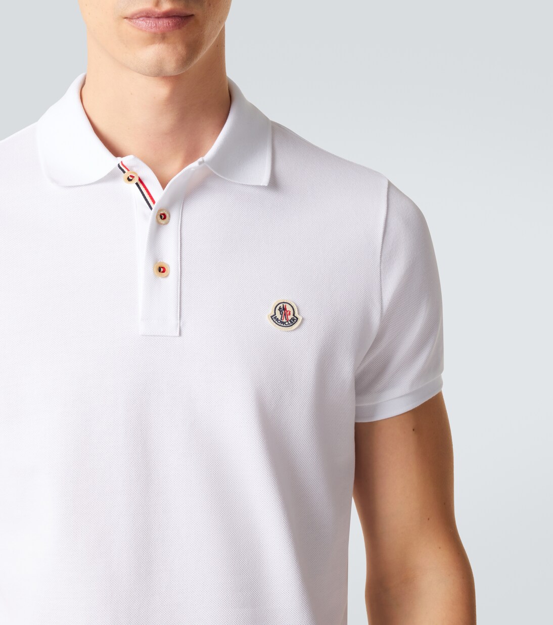 Polo de piqué de algodón | Moncler