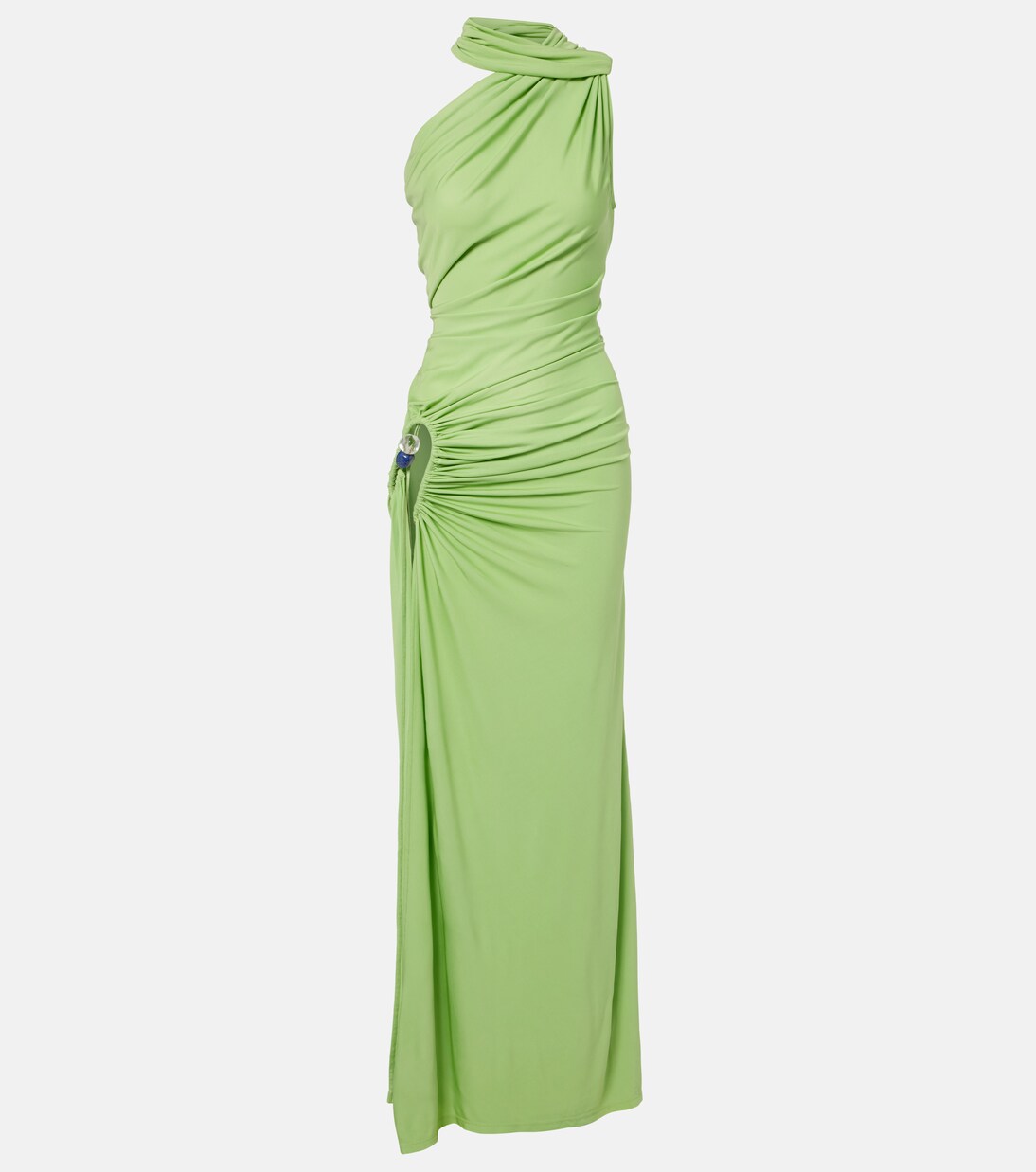 Cutout embellished draped maxi dress | Christopher Esber