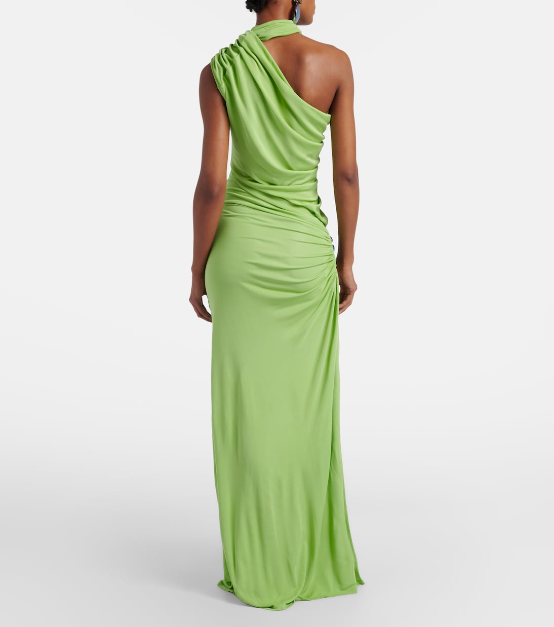 Cutout embellished draped maxi dress | Christopher Esber