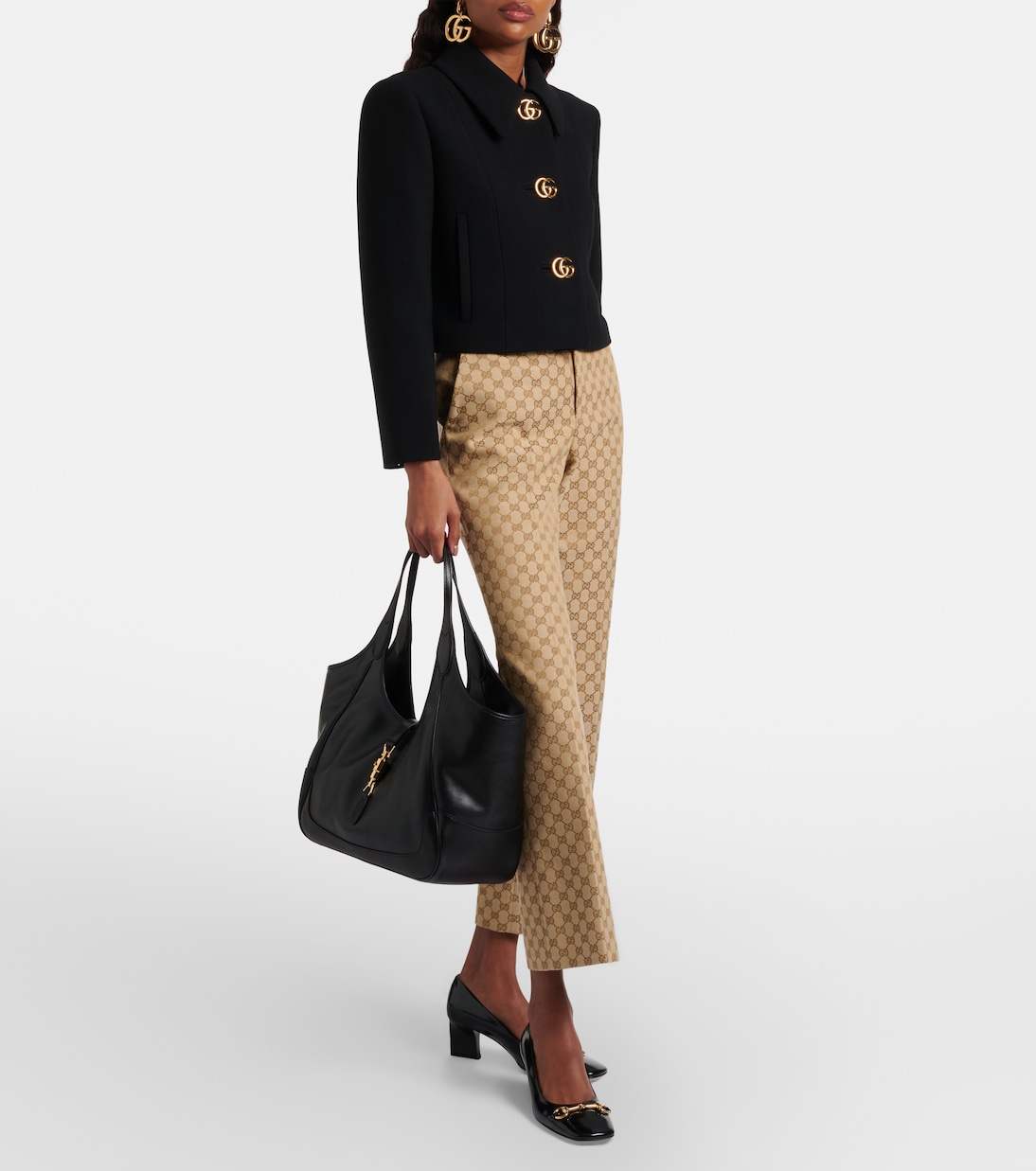 Gucci Mercato Medium leather tote bag | Gucci