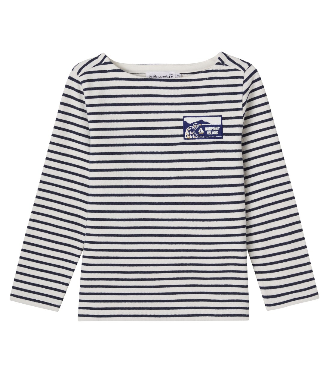 Baudelaire striped cotton T-shirt | Bonpoint