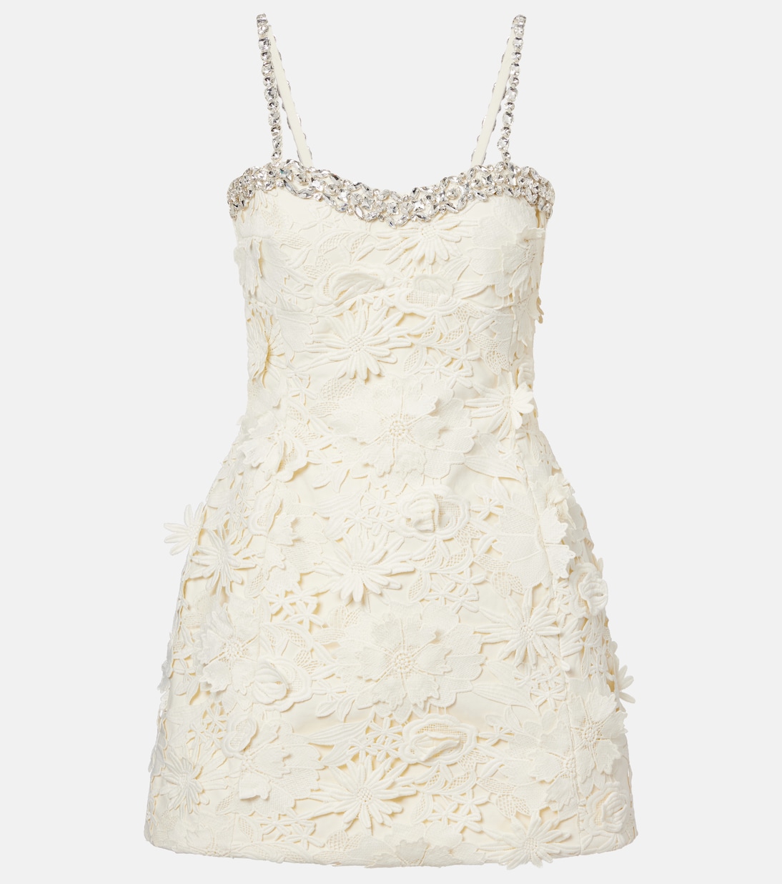 Robe Sophie en dentelle à ornements | Leo Lin