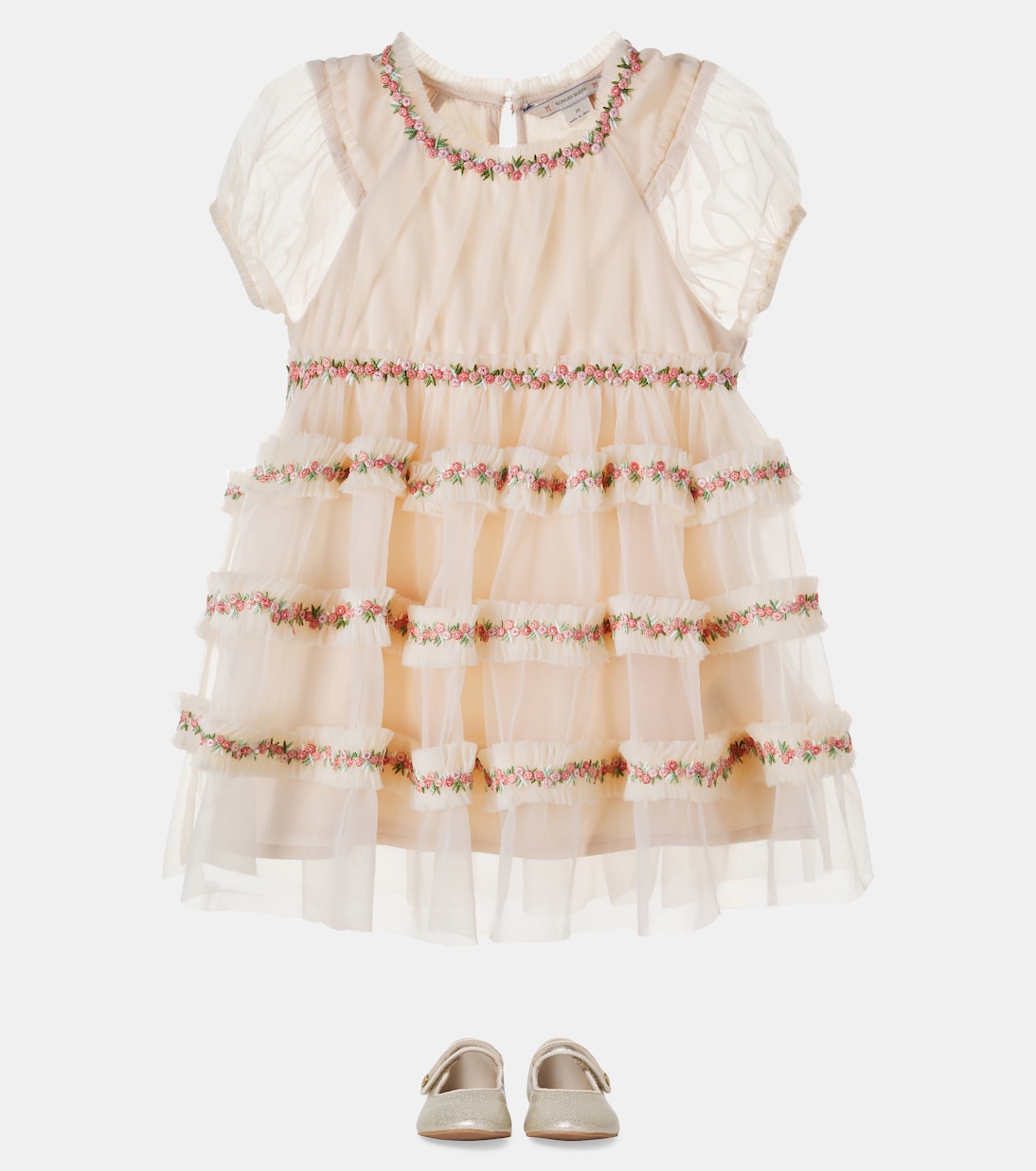 Joelle embroidered tulle dress | Konges Sløjd