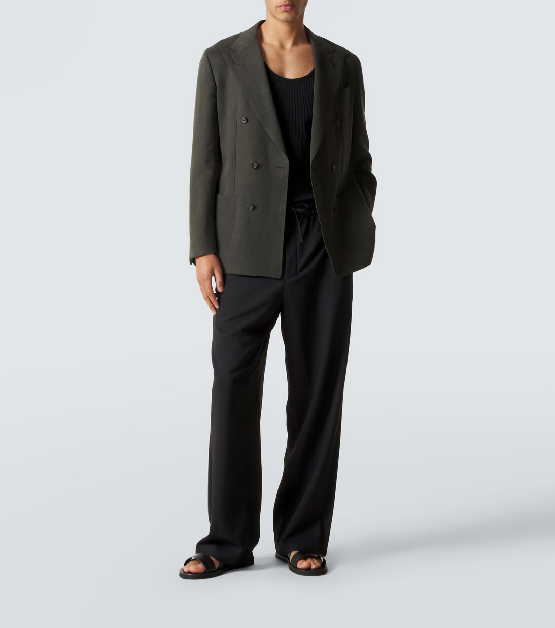 Sandales slingback Miltos en cuir | Ancient Greek Sandals