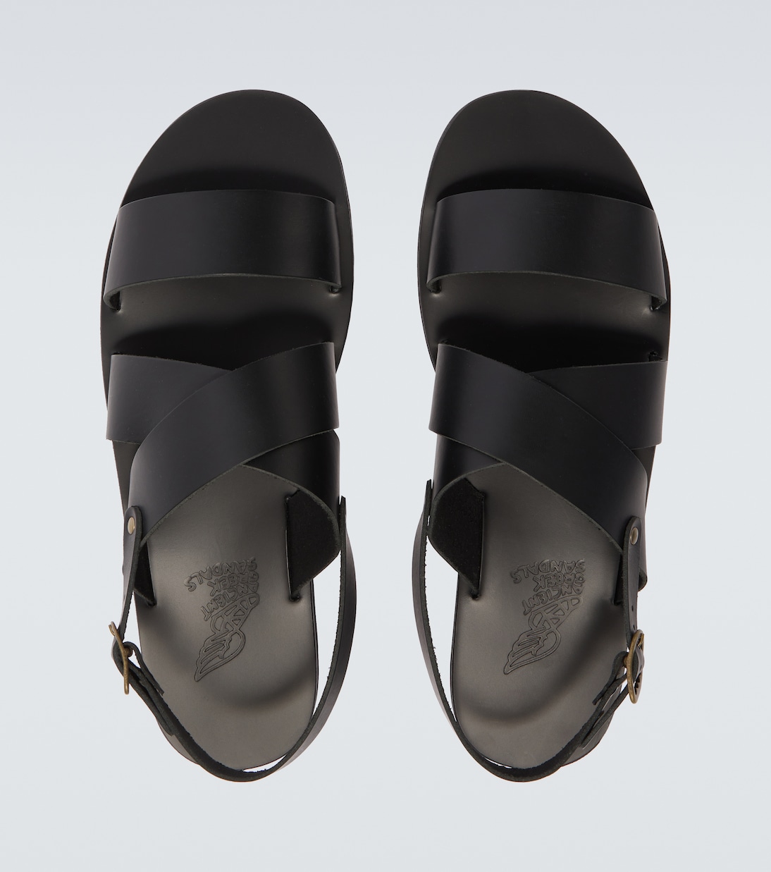 Sandales slingback Miltos en cuir | Ancient Greek Sandals