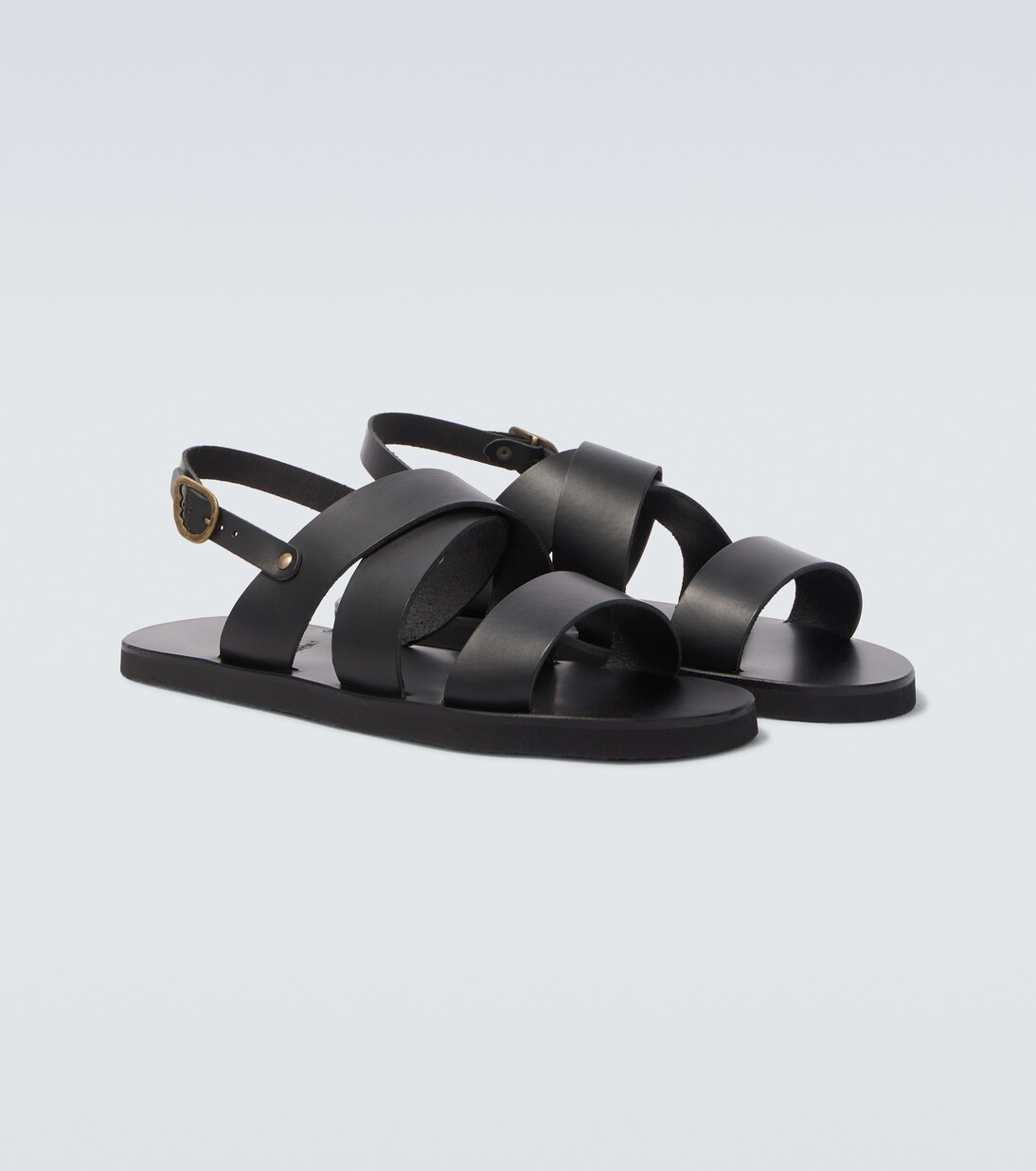 Sandales slingback Miltos en cuir | Ancient Greek Sandals