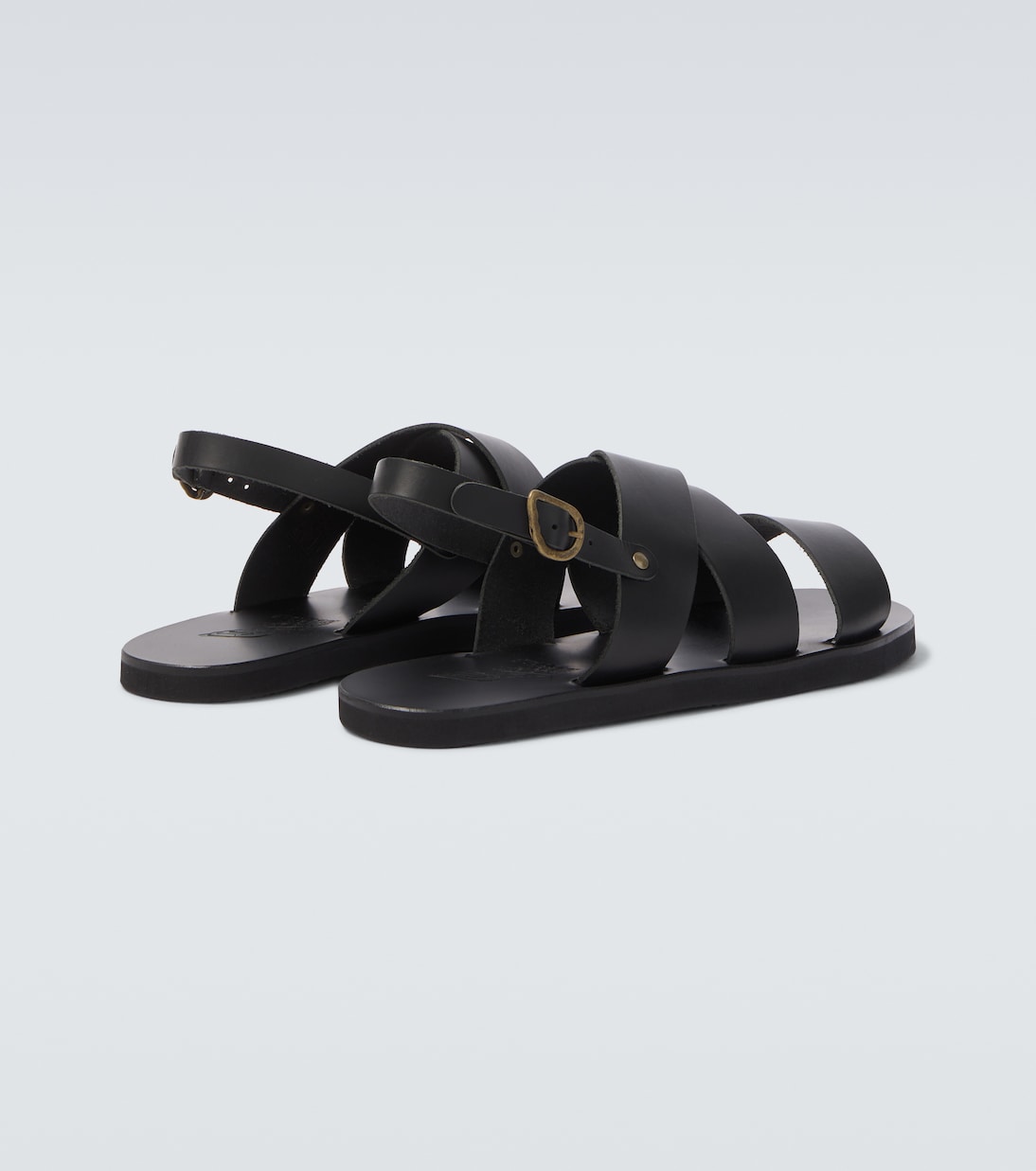 Sandales slingback Miltos en cuir | Ancient Greek Sandals