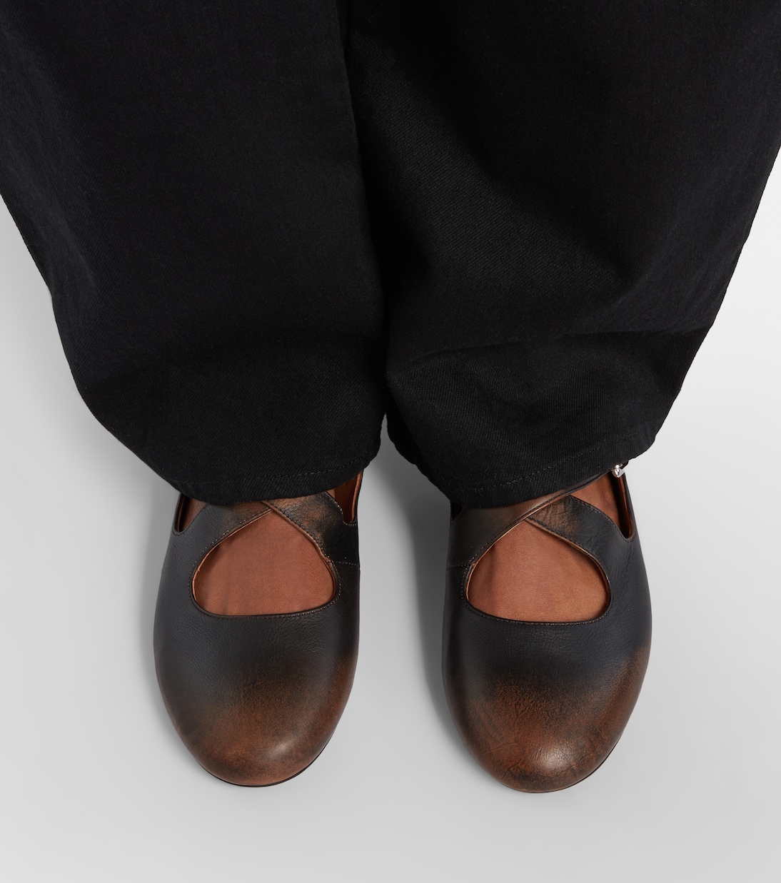 Ballerinas aus Leder | Alaïa