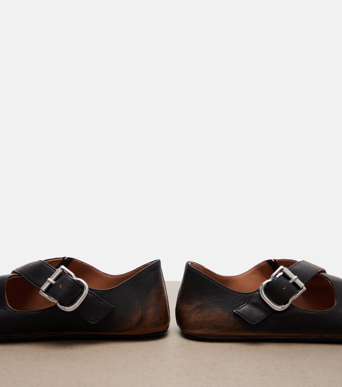 Ballerinas aus Leder | Alaïa