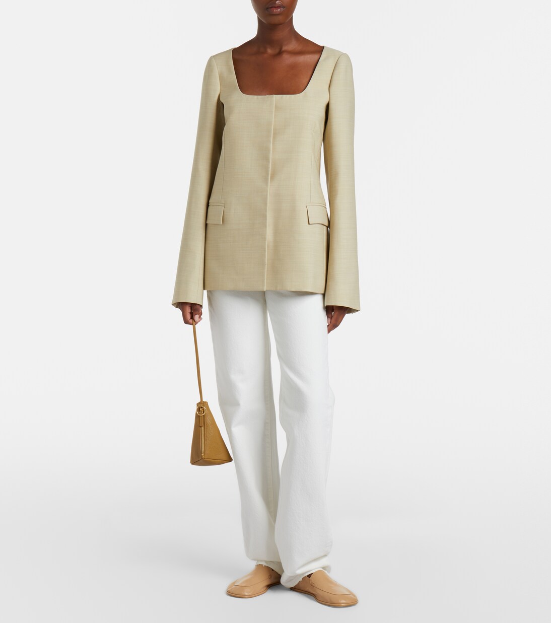 Clutch Solida Mini in pelle | Calvin Klein Collection