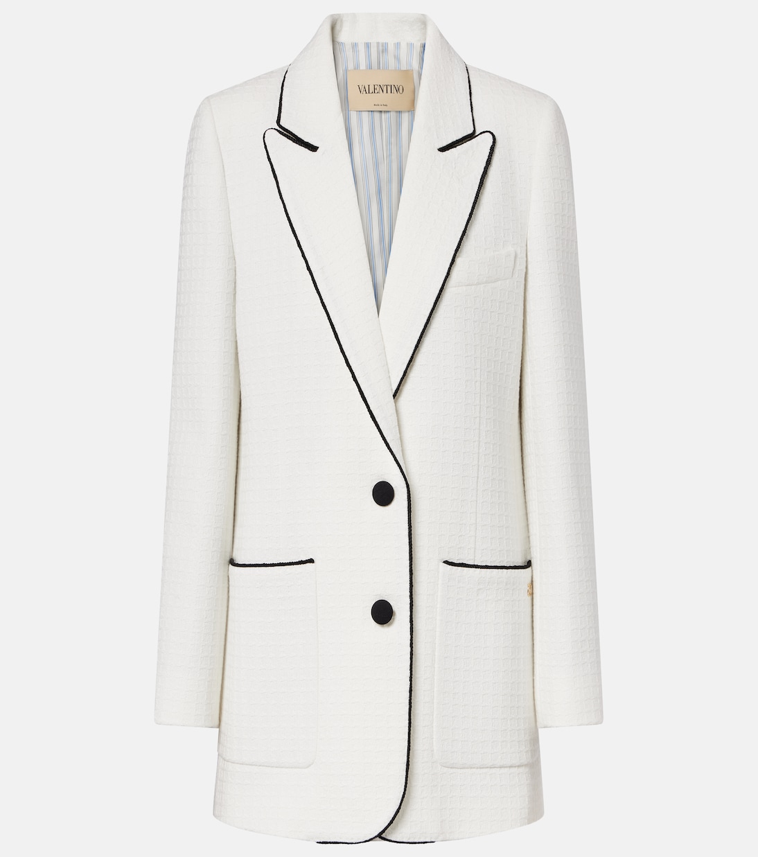 Chaqueta de tweed de algodón | Valentino