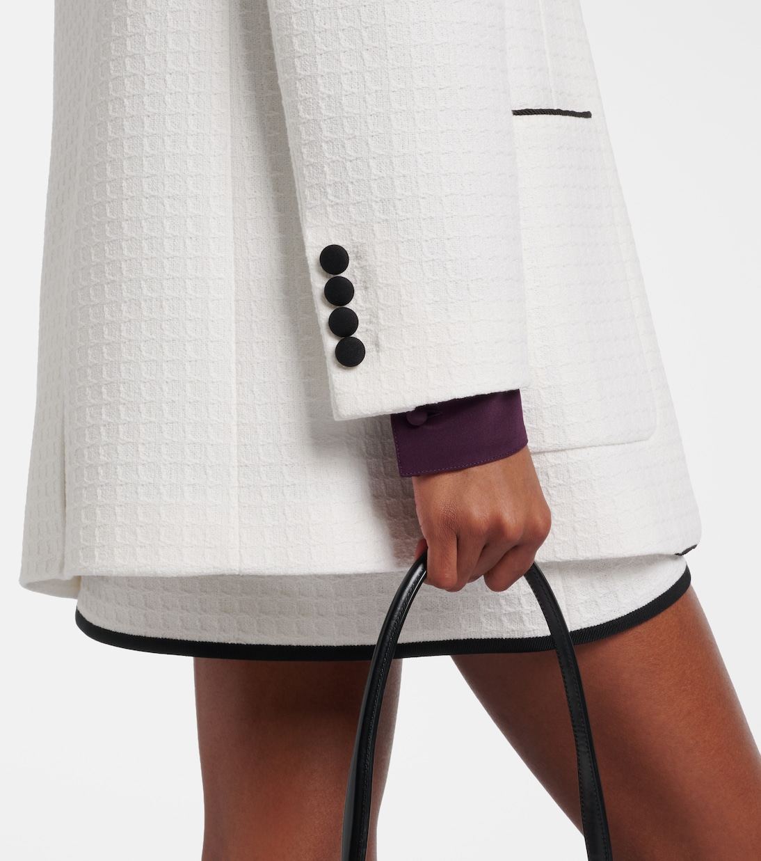 Chaqueta de tweed de algodón | Valentino