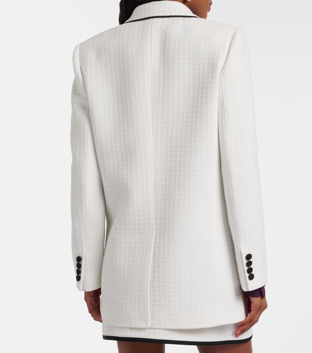 Chaqueta de tweed de algodón | Valentino