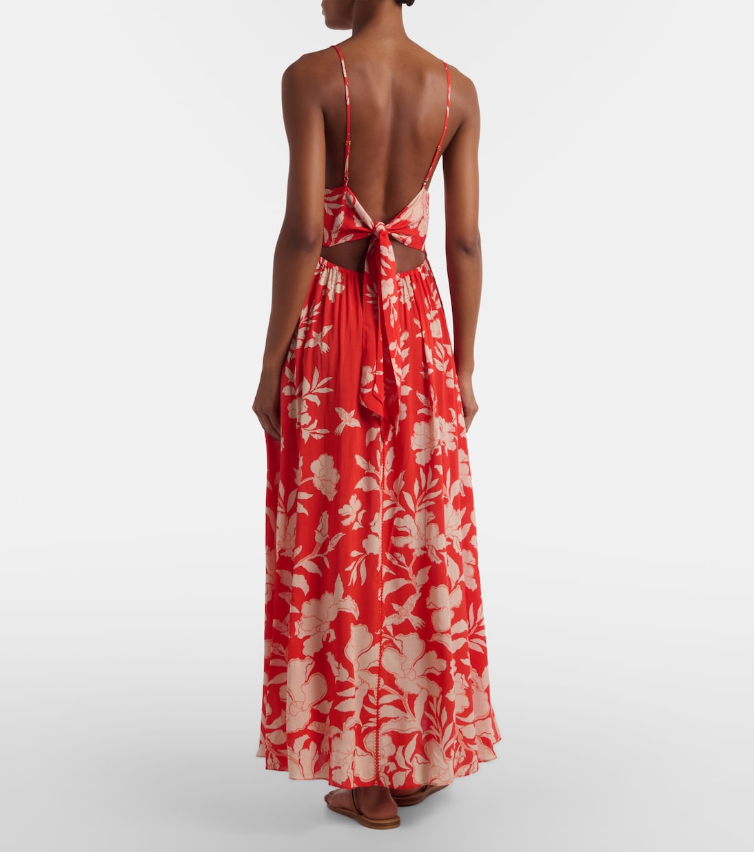 Havana crochet-trimmed floral maxi dress | Poupette St Barth