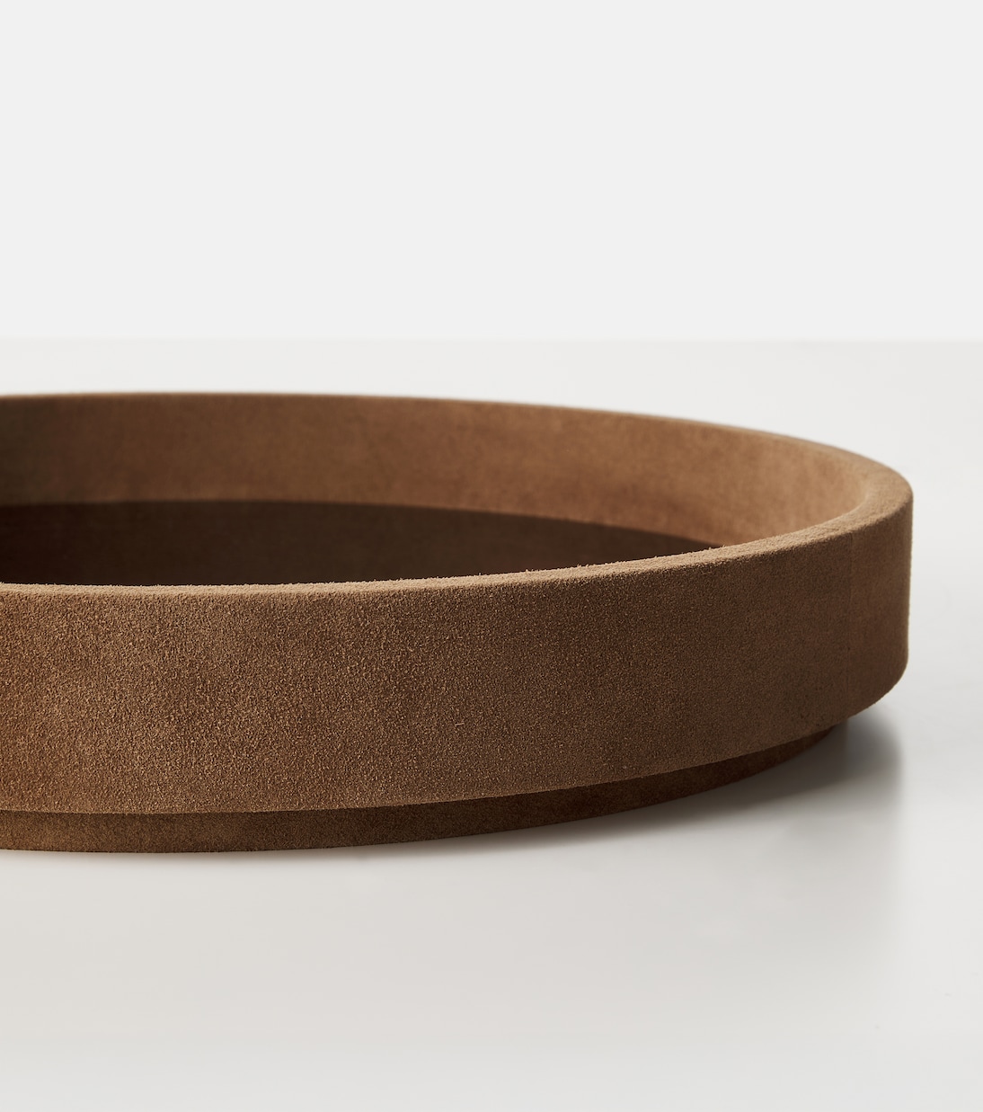Deko-Schale Medium mit Veloursleder | Michaël Verheyden