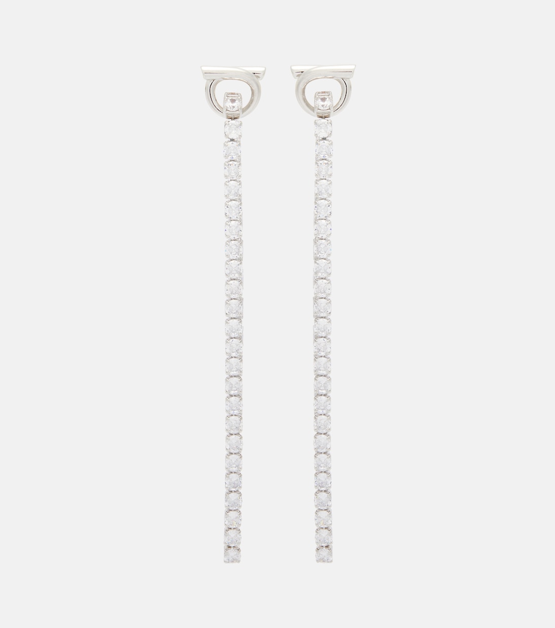 Embellished drop earrings | Ferragamo