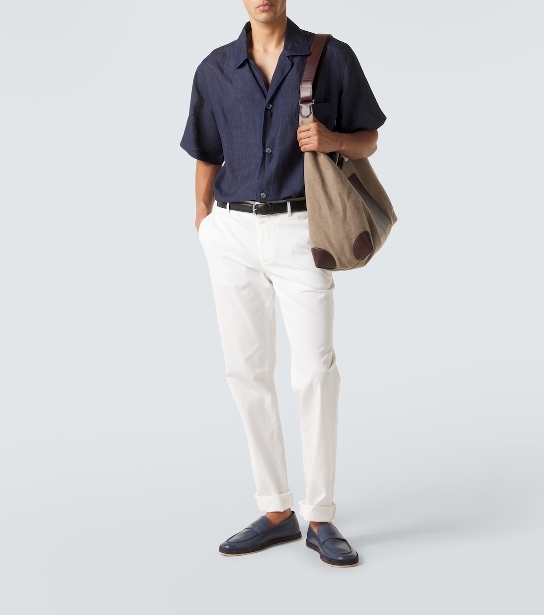 Loafers aus Leder | Brunello Cucinelli