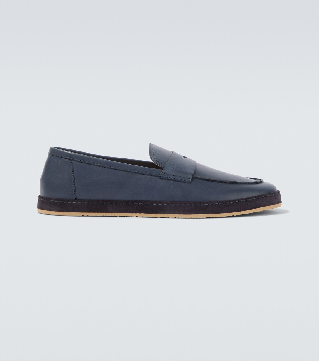 Loafers aus Leder | Brunello Cucinelli