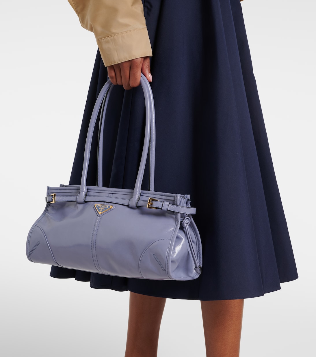 Prada Bonnie Medium leather shoulder bag | Prada