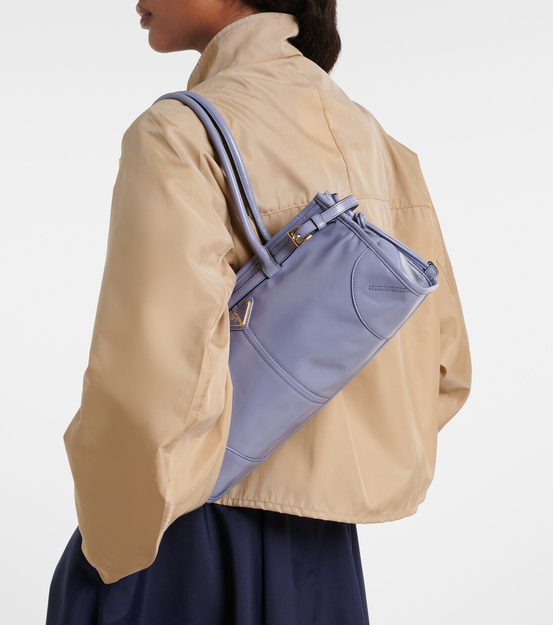 Prada Bonnie Medium leather shoulder bag | Prada