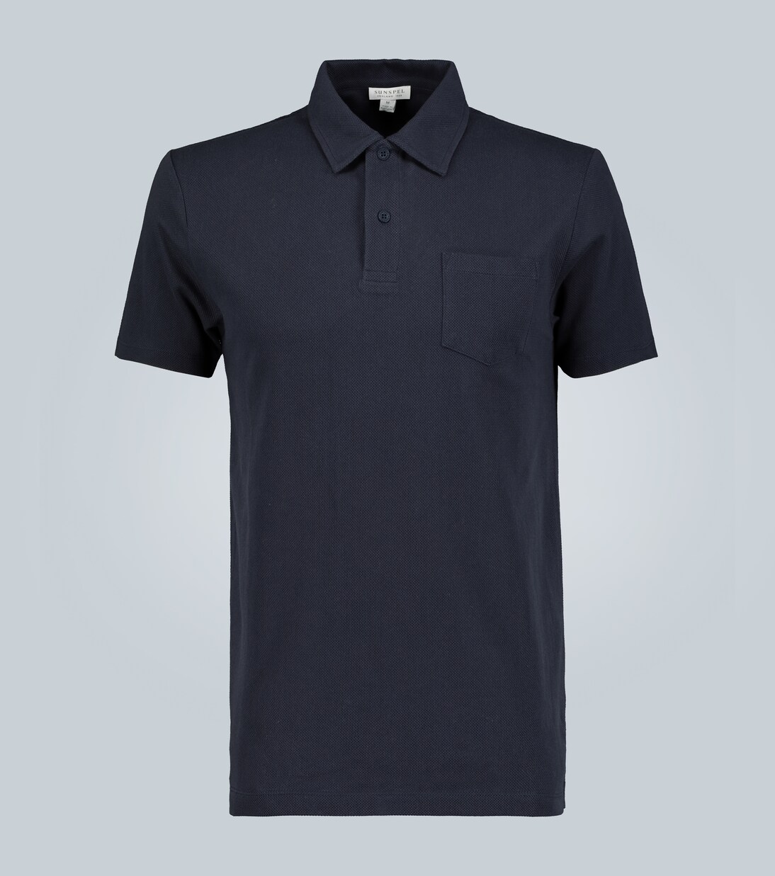 Riviera cotton polo shirt | Sunspel