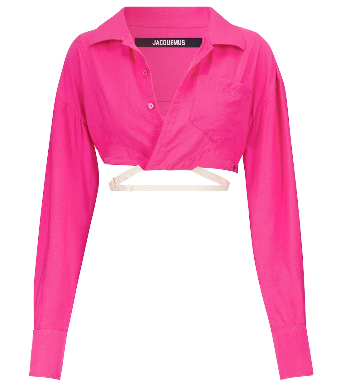 La Chemise Laurier cropped shirt | Jacquemus