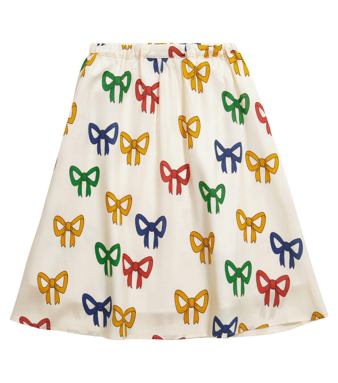 Bow printed lyocell skirt | Mini Rodini
