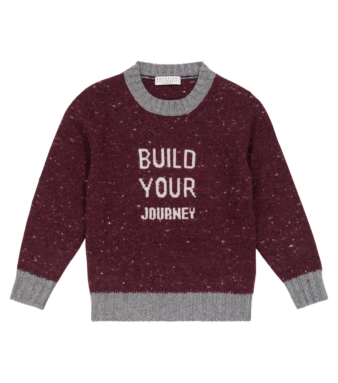 Wool and cashmere-blend sweater | Brunello Cucinelli Kids