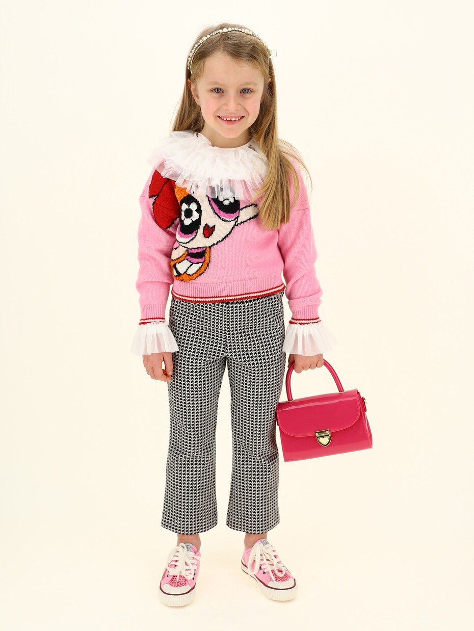 Embroidered wool sweater | Monnalisa