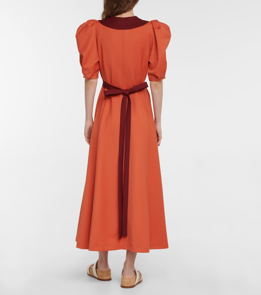 Robe midi Onda en laine | Gabriela Hearst