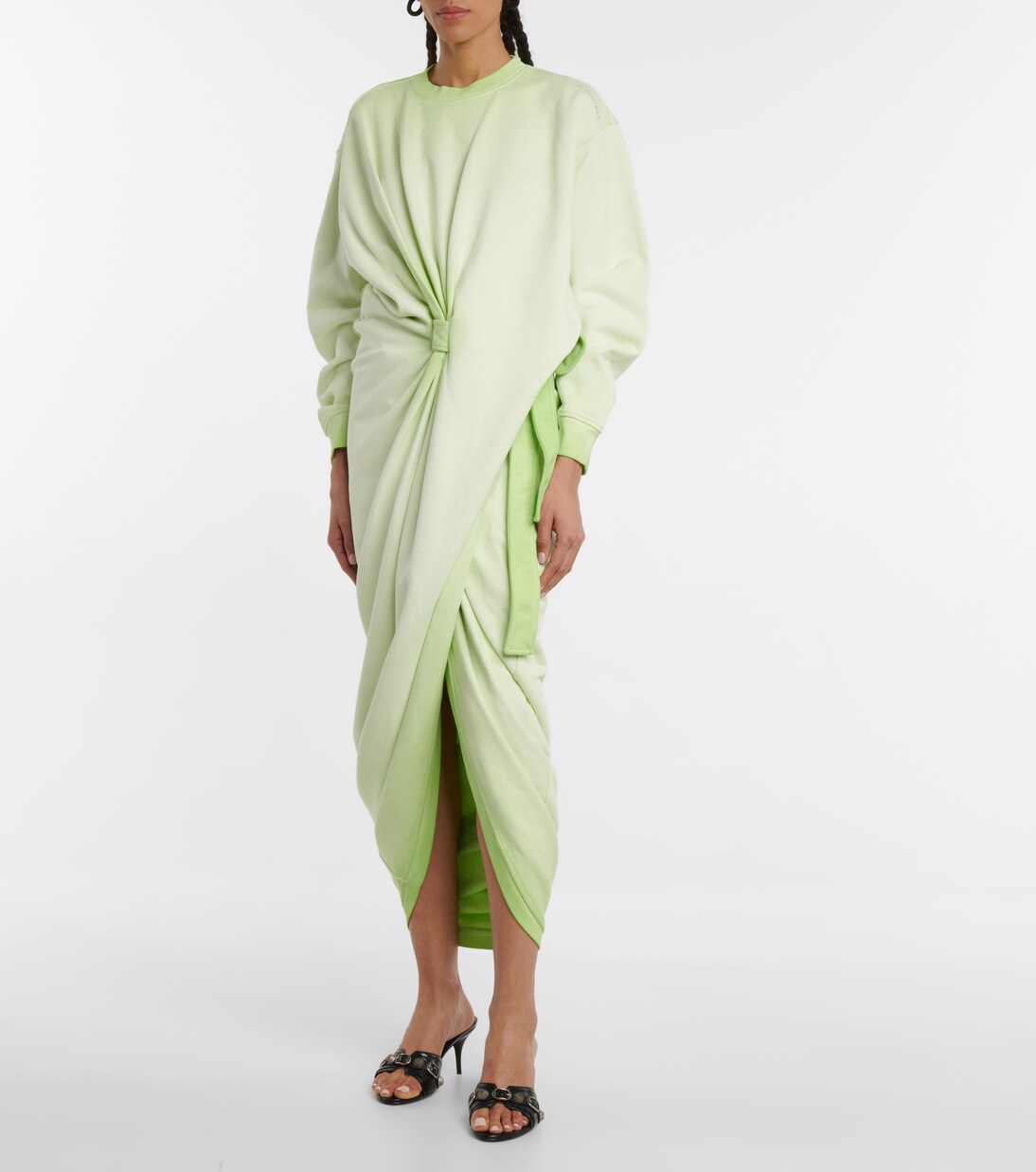 Robe sweat-shirt en coton | Y/Project