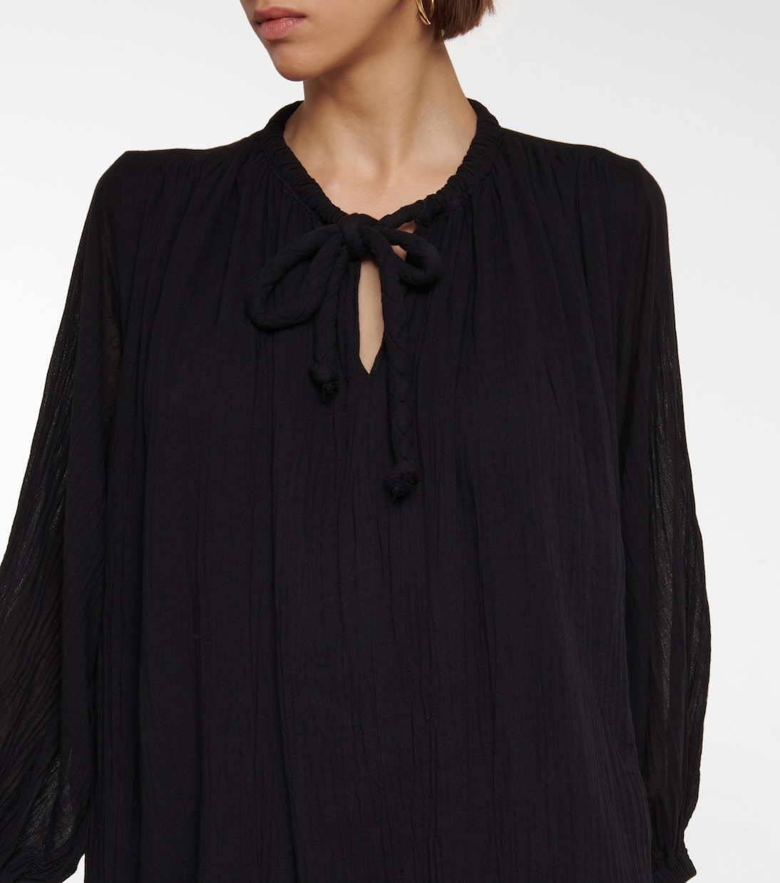 Robe longue Frankie en coton | Velvet