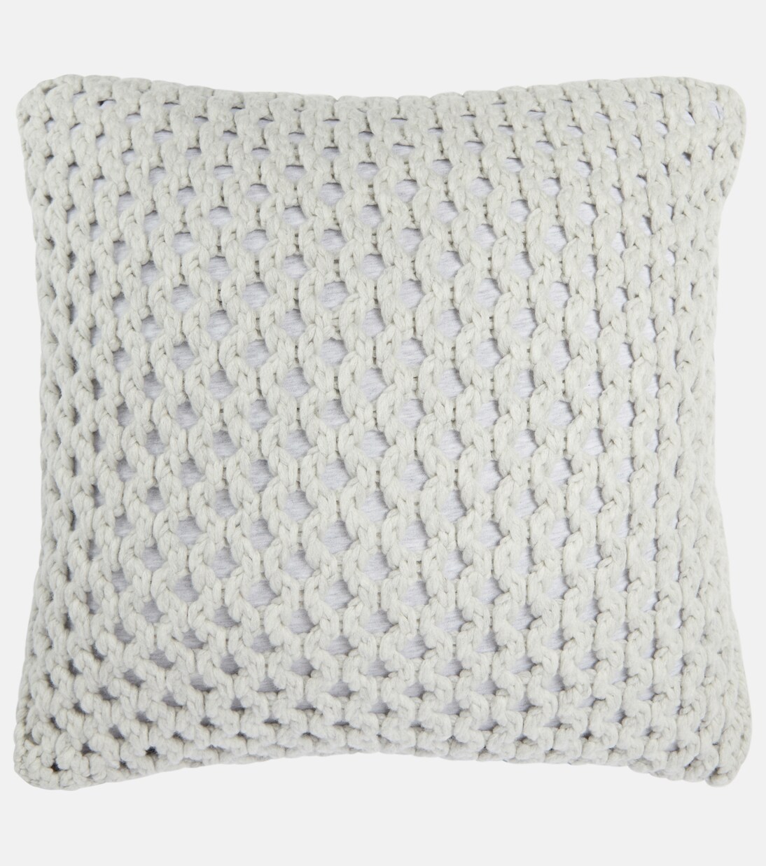 Cashmere and cotton cushion | Brunello Cucinelli