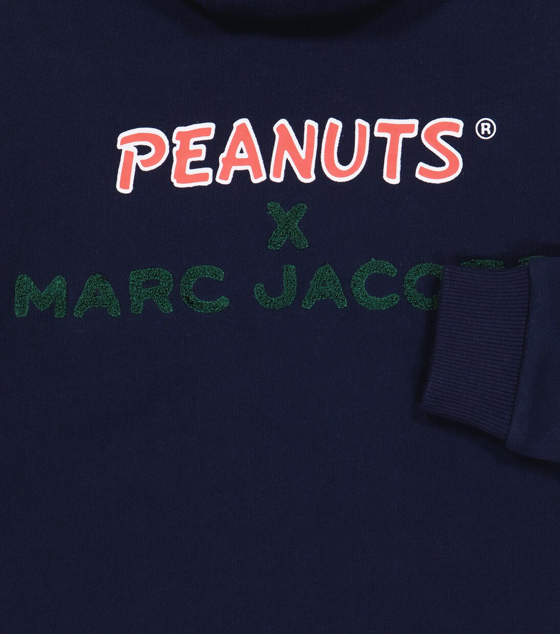 Hooded cotton dress | Marc Jacobs Kids