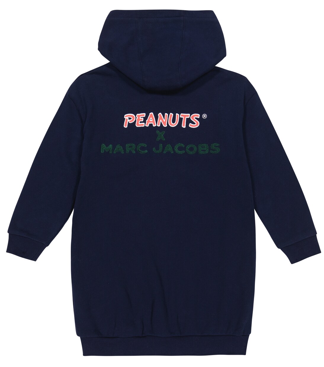 Hooded cotton dress | Marc Jacobs Kids