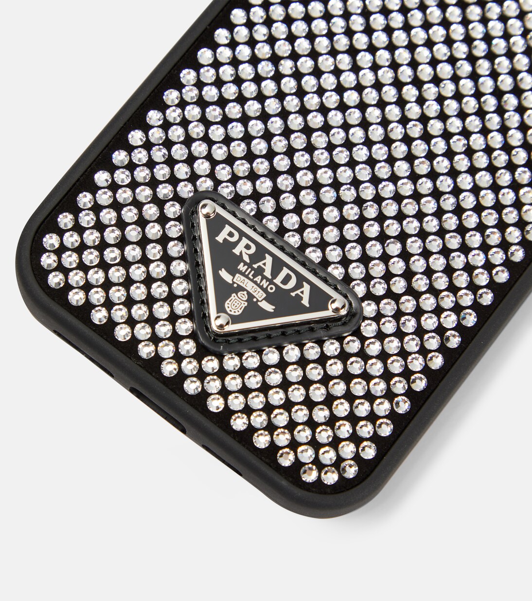Crystal-embellished iPhone 13 case | Prada