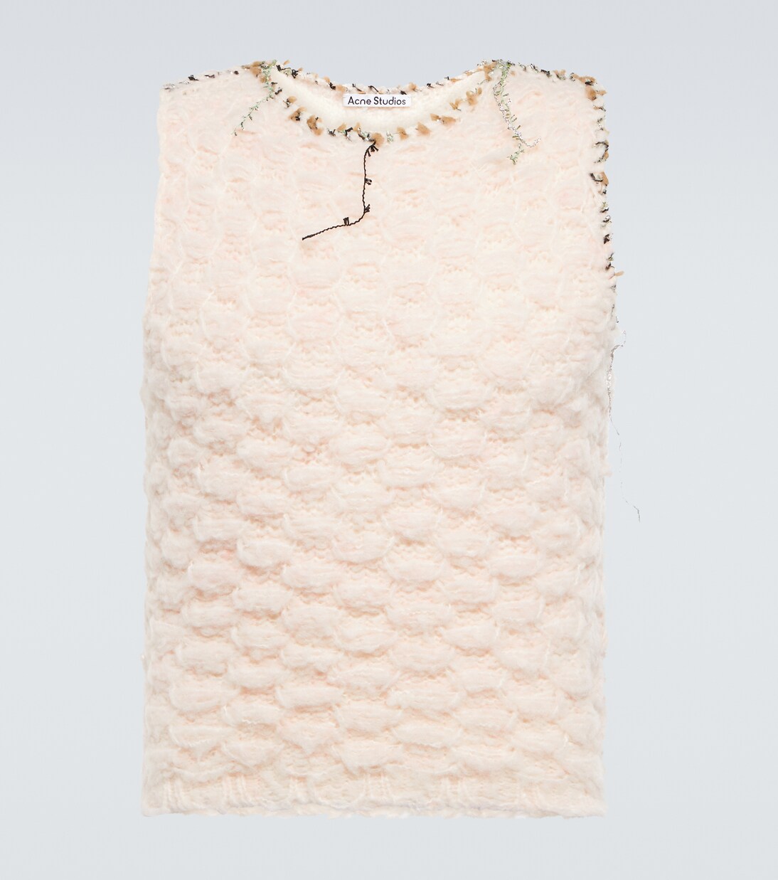 Pull sans manches en crochet | Acne Studios