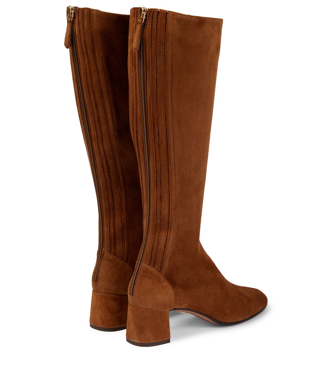 Stiefel Saint Honore aus Veloursleder | Aquazzura