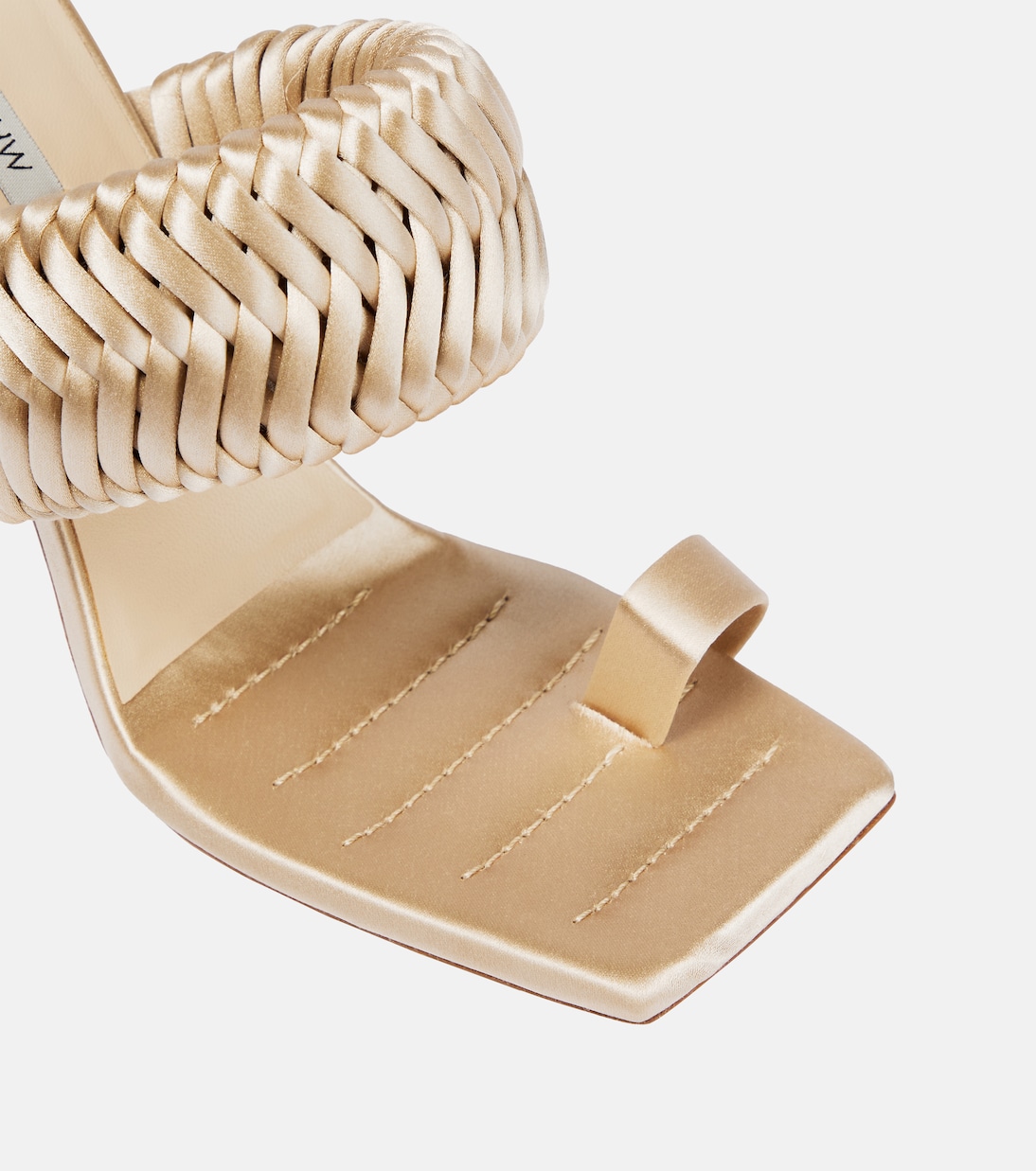 Sandalen Rosie 1 aus Satin | Gia Borghini